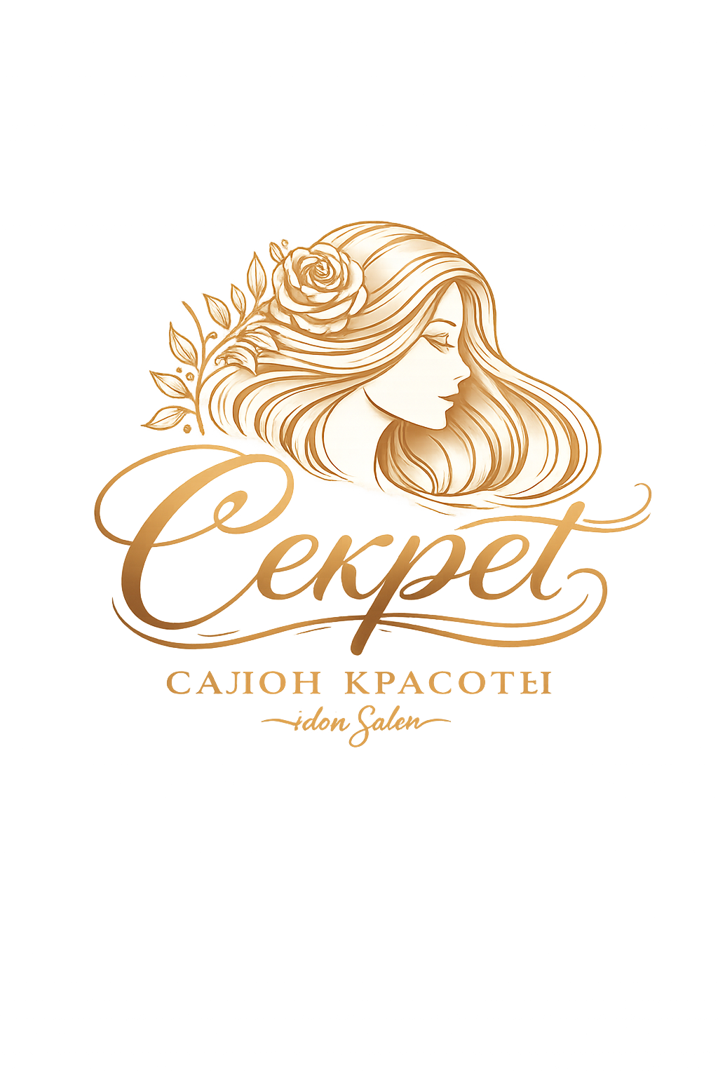 Логотип салона красоты Секрет